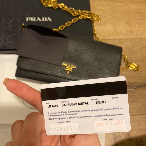 Prada Saffiano Leather Wallet - Picture 5 of 5